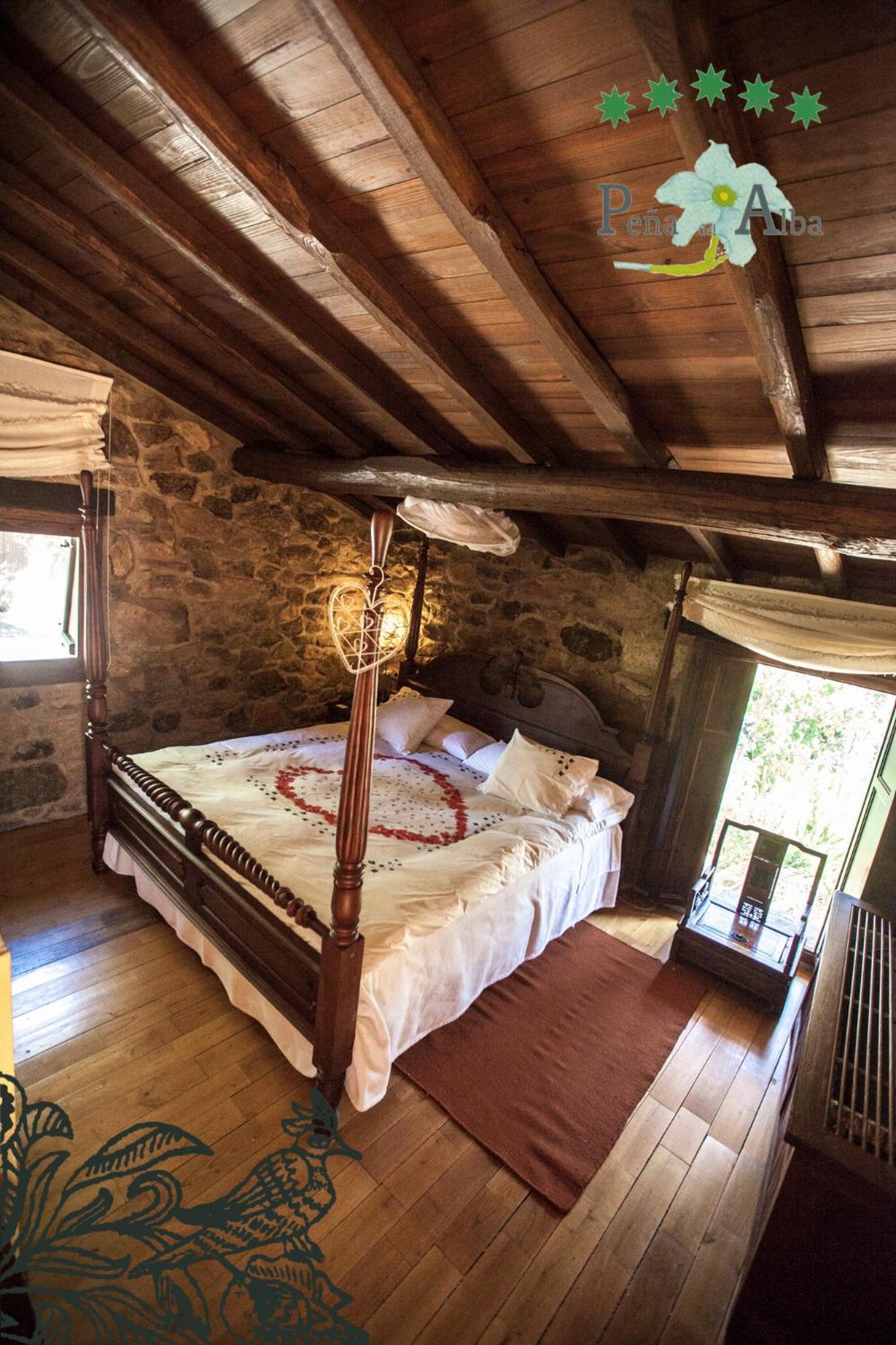 Hotel Rural Pena Del Alba Arroyomolinos de la Vera Стая снимка
